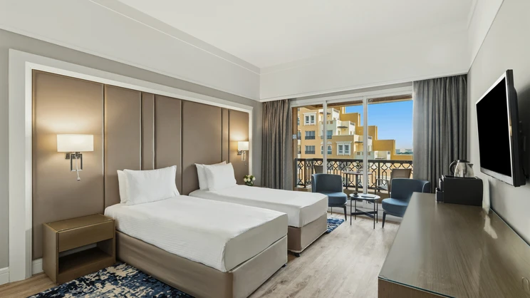 Interconnecting Family Suite with Garden View 